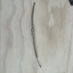 Elegant Silver Chain Bracelet